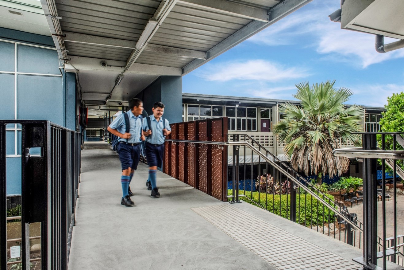 St Augustines Stairs Education Architect JMC Cairns