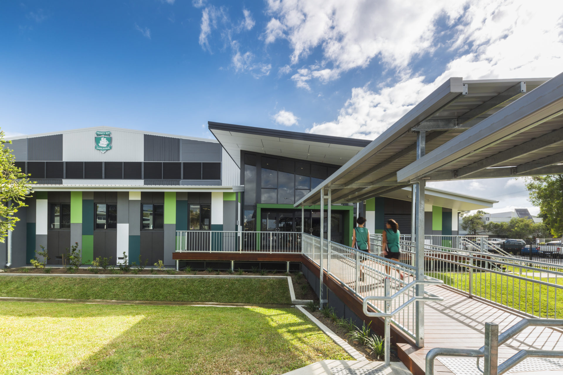 Trinity Bay State High School Multipurpose Education Architect